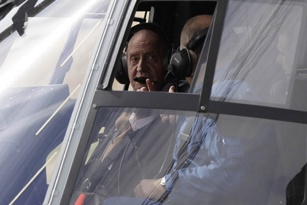 De Spaanse koning Juan Carlos I