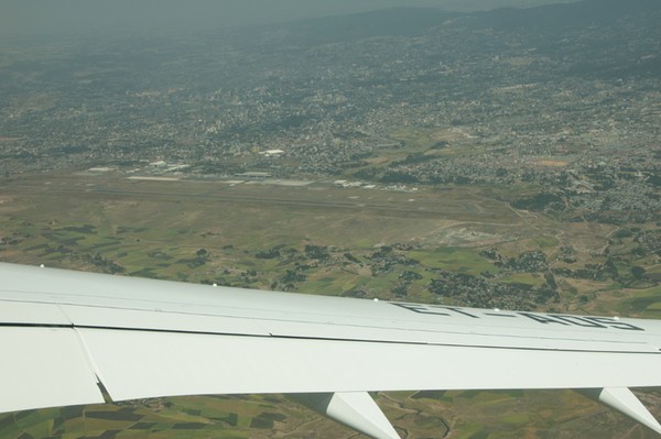 Flug Addis Abeba - Frankfurt Ethiopian Airlines www.luchtvaartnieuws.nl