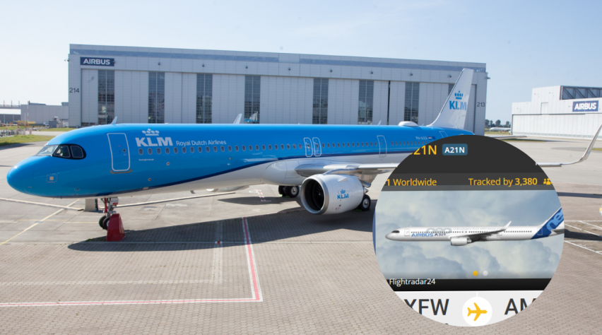 Foto (c) Reismedia KLM Airbus A321neo