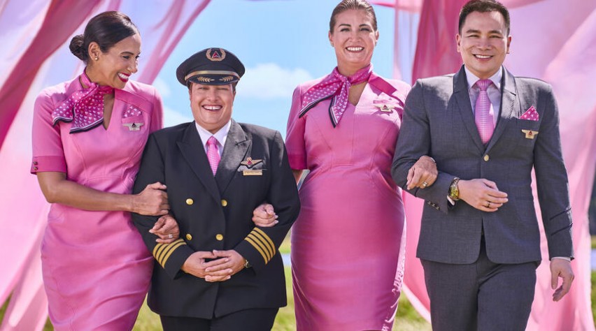 Delta breast cancer awareness