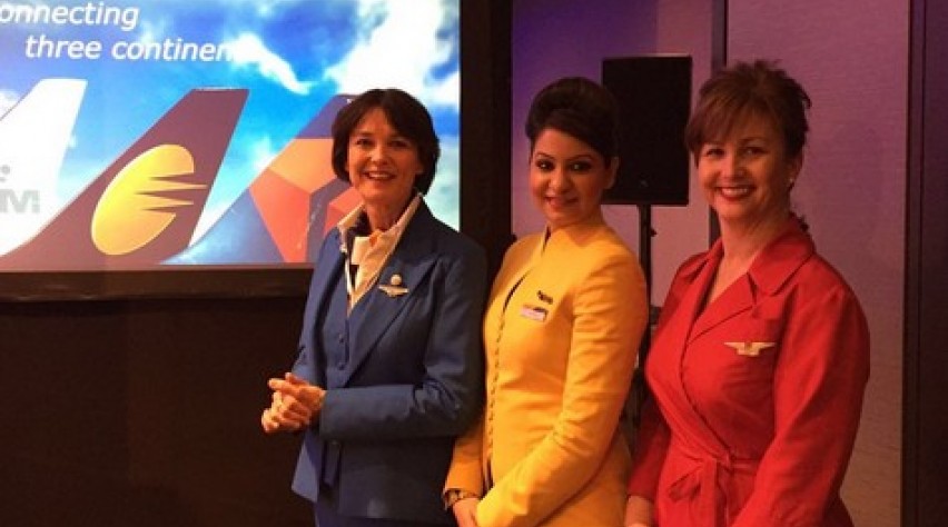Foto (c) Jet Airways Jet Airways KLM Delta cooperation