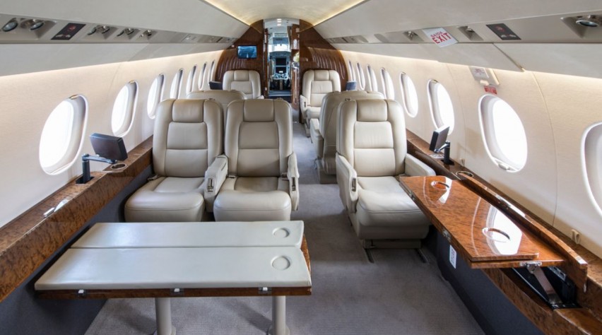 Dassault Falcon cabine