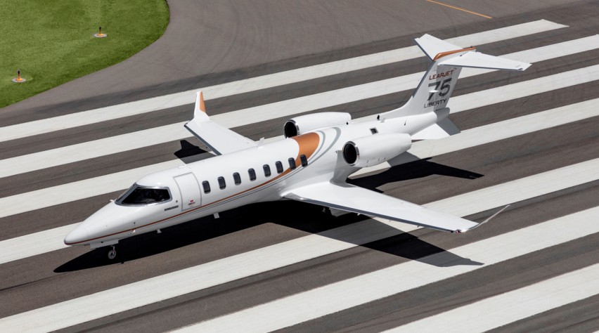 Foto (c) Bombardier Aerospace Learjet 75