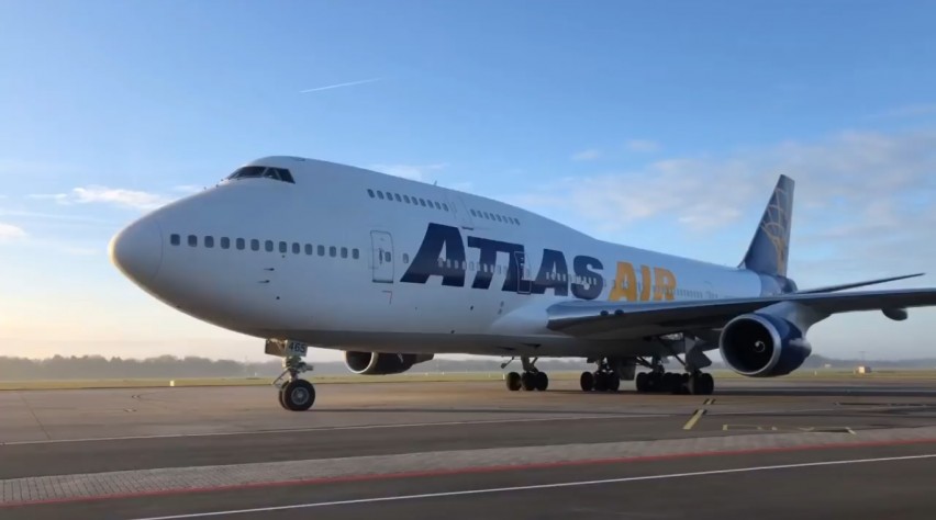 Foto (c) Groningen Airport Atlas Air Boeing 747