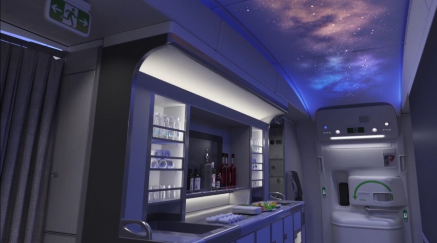 Foto (c) Boeing Boeing 777X interieur