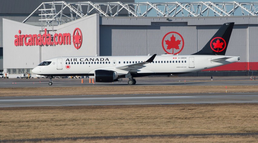 Foto (c) Air Canada Air Canada A220-300