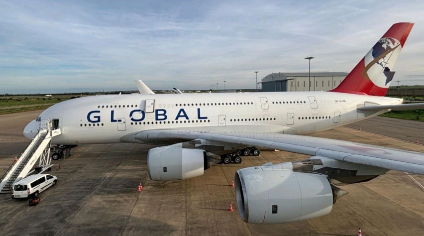 Foto (c) Global Airlines Global Airlines A380