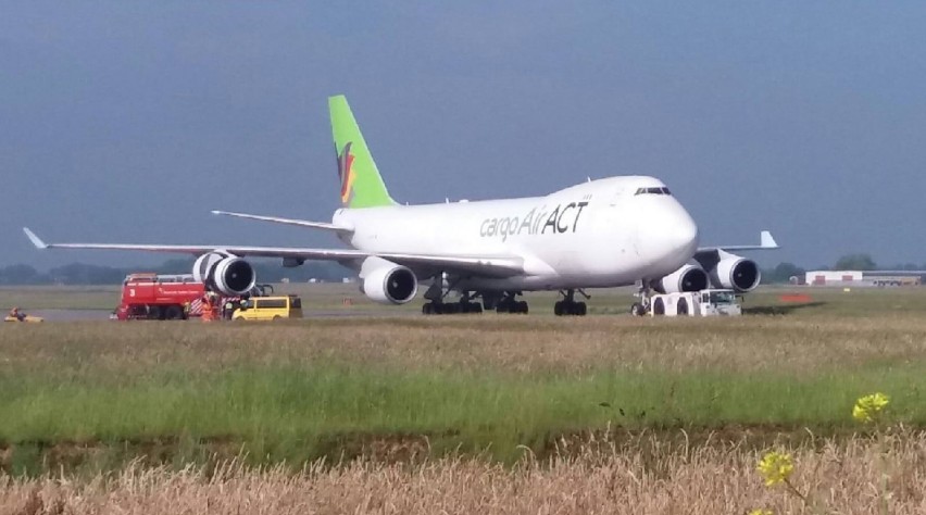 Foto (c) Maastricht Aachen Airport ACT Airlines Boeing 747
