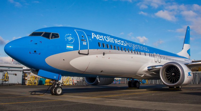 Foto (c) Boeing Aerolineas Argentinas Boeing 737 MAX
