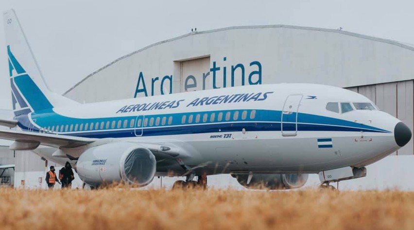 Foto (c) Aerolineas Argentinas Aerolineas Argentinas 737 retro