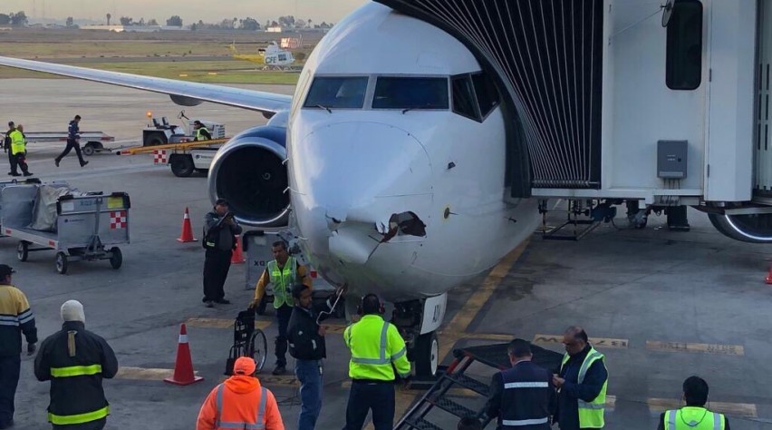 Foto (c) AFAC Aviação Aeromexico Boeing 737 incident