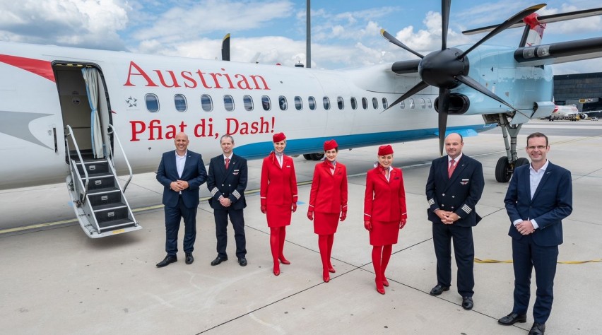 Austrian Airlines Afscheid Dash