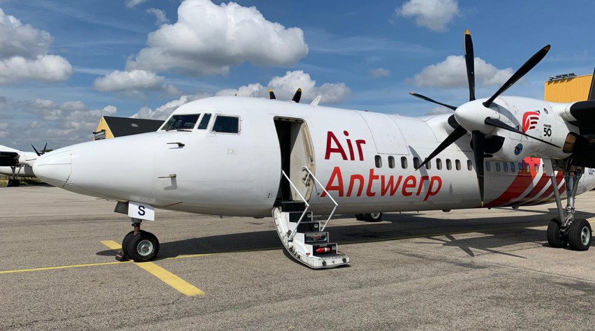 Air Antwerp Fokker 50