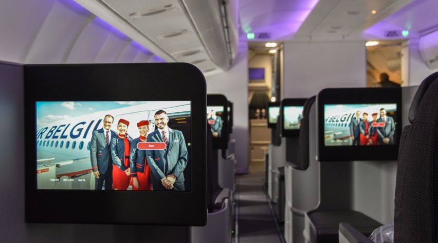 Foto (c) Air Belgium Air Belgium A330neo cabine