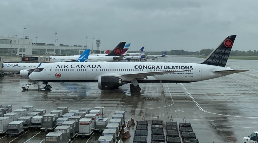 Foto (c) Air Canada Air Canada Brussel