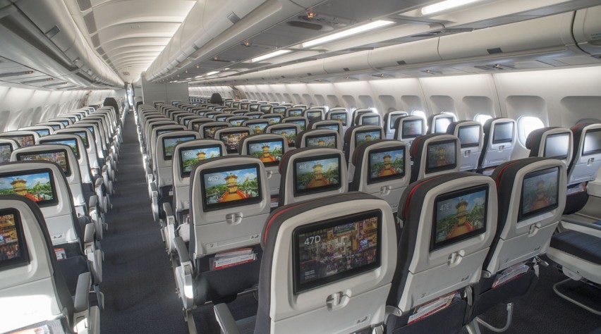 Air Canada cabine