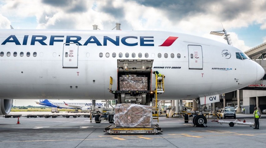 Foto (c) Air France Air France 777 vracht