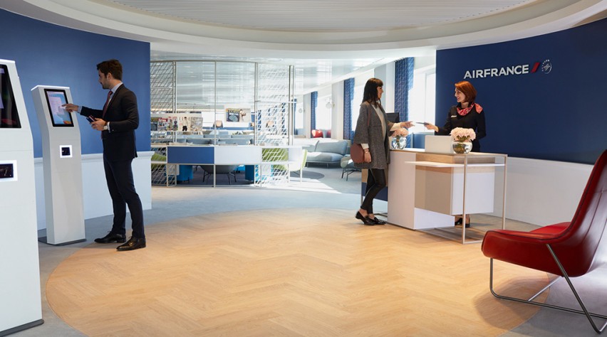 Foto (c) Air France Air France lounge CDG 2G