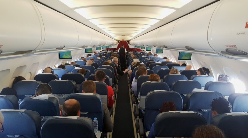 Foto (c) Reismedia Air Malta cabine