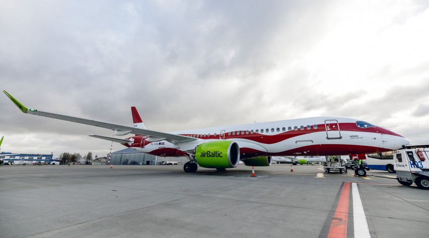 Foto (c) airBaltic AirBaltic A220-300