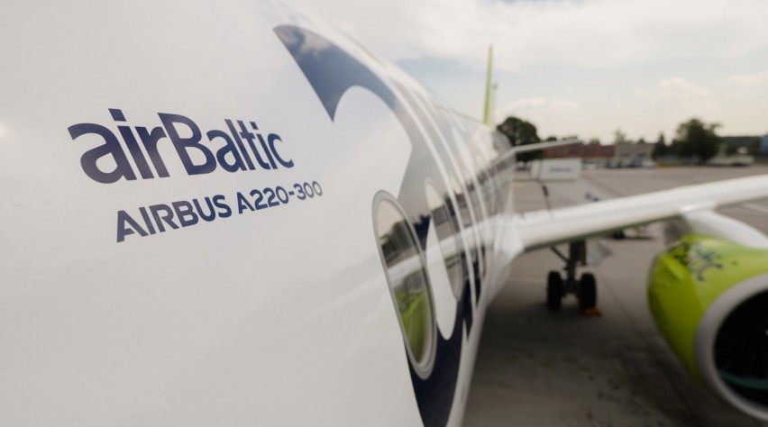 Foto (c) airBaltic AirBaltic A220