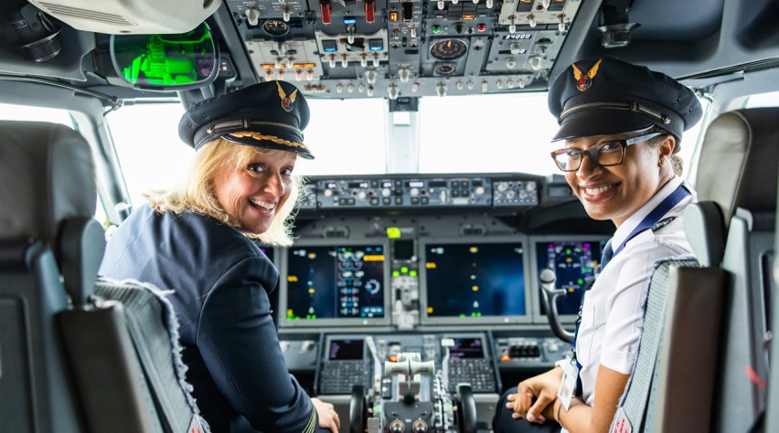 Alaska Airlines piloten