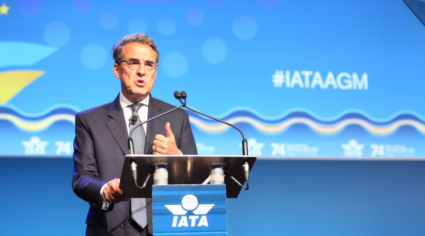Foto (c) IATA Alexandre de Juniac AGM2018