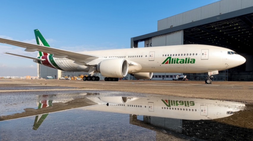 Foto (c) Alitalia Alitalia Boeing 777