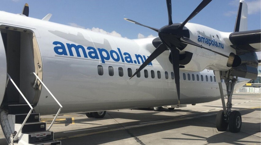Foto (c) Amapola Flyg Amapola Flyg Fokker 50