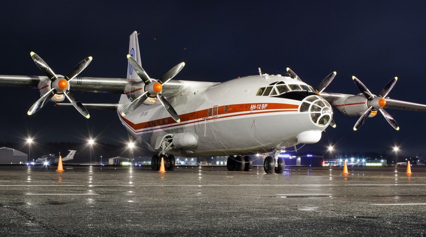 Ukraine Air Alliance Antonov An-12