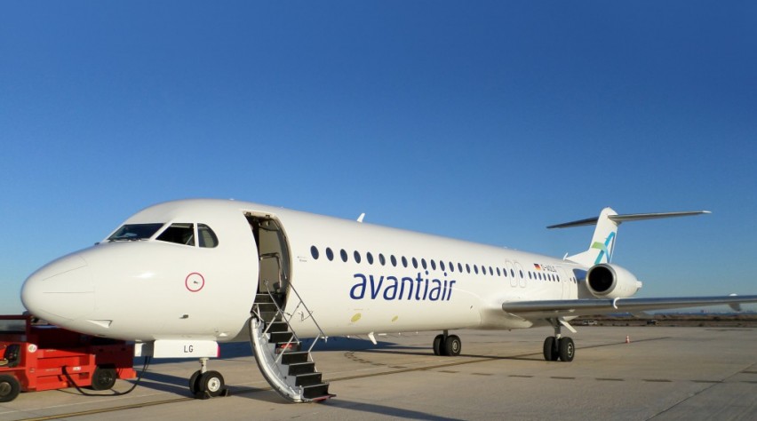 Foto (c) Avanti Air Avanti Air Fokker 100