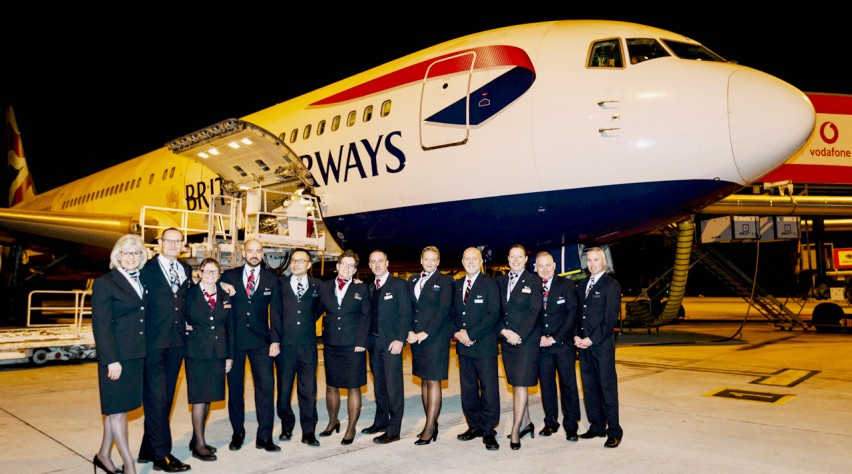 British Airways afscheid 767