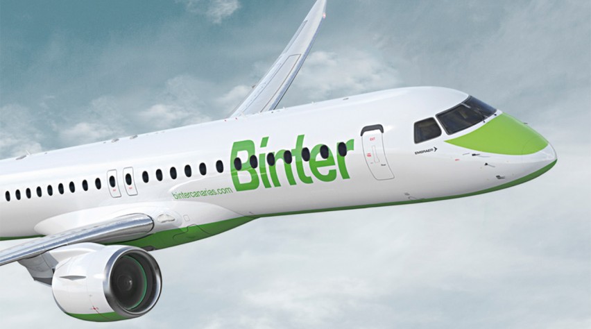 Foto (c) Binter Binter Embraer 195-E2