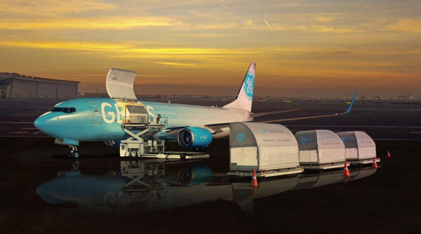 GECAS boeing 737-800bcf