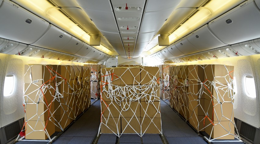 Emirates cargo-in-cabin