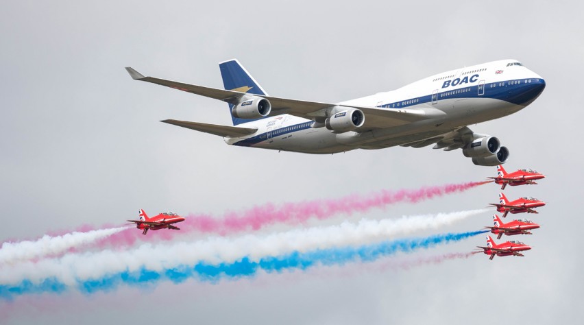 Foto (c) British Airways British Airways Red Arrows