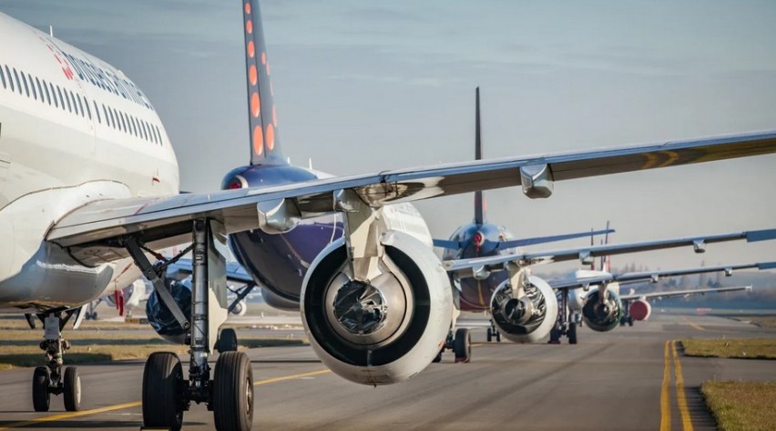 Brussels Airlines Vloot Geparkeerd