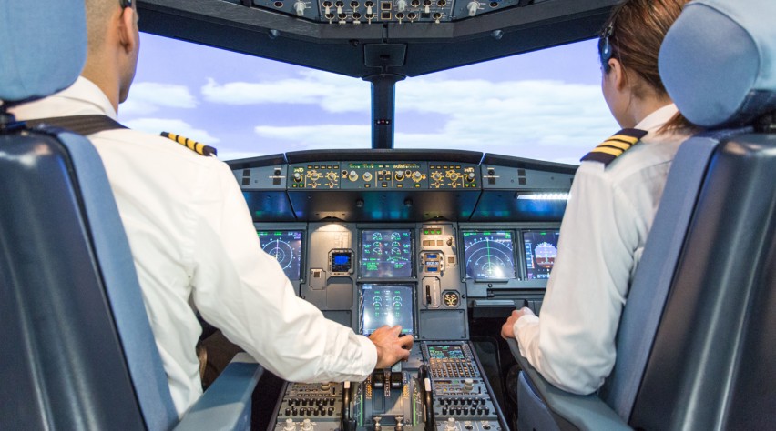 Foto (c) CAE Flight simulator