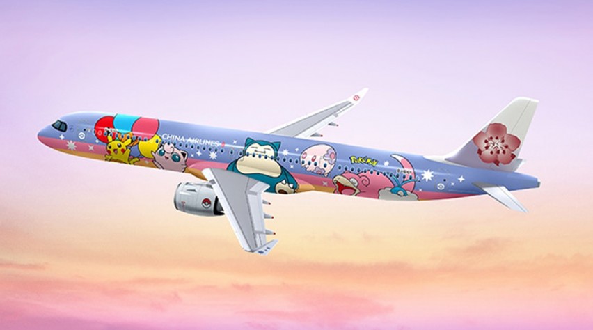 Pokemon Jet China Airlines