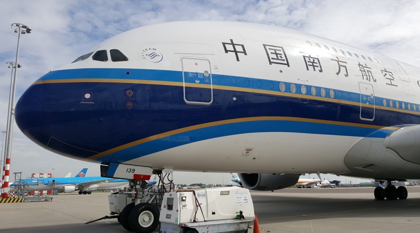 Foto (c) Reismedia China Southern A380