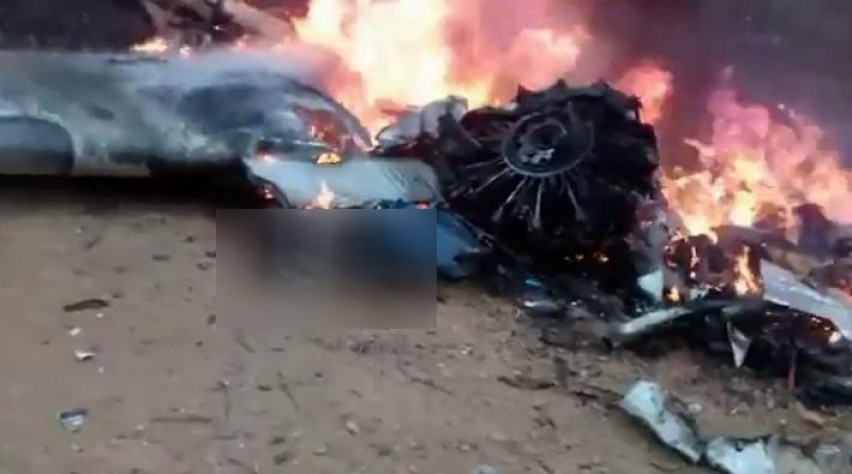 Foto (c) Youtube DC-3 Laser crash