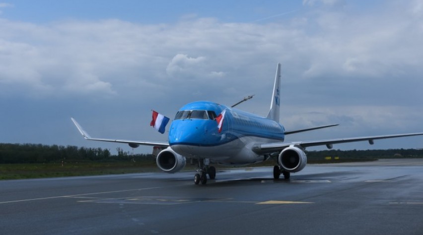 Foto (c) KLM KLM E175 Wroclaw