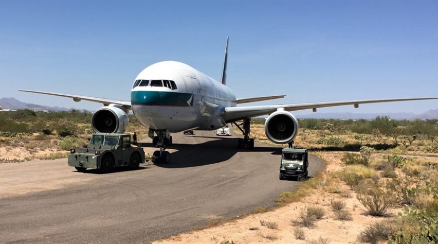 Foto (c) Pima Air and Space Museum Eerste Boeing 777