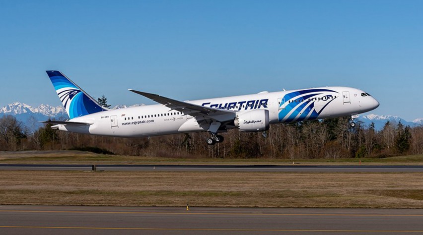 EgyptAir Boeing 787 