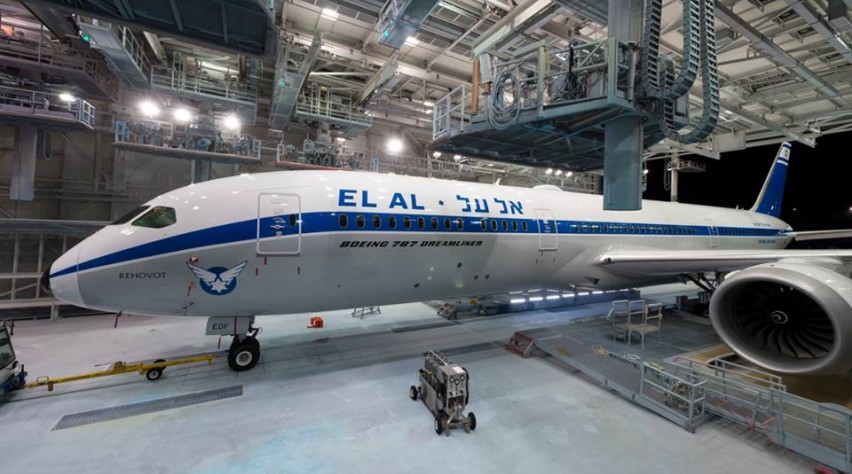 El Al retro 787