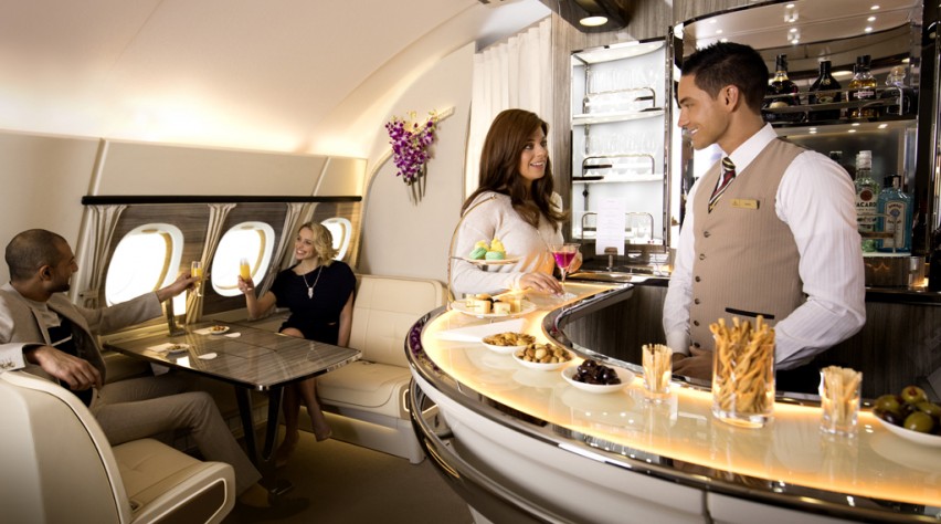 Foto (c) Emirates Emirates A380 lounge