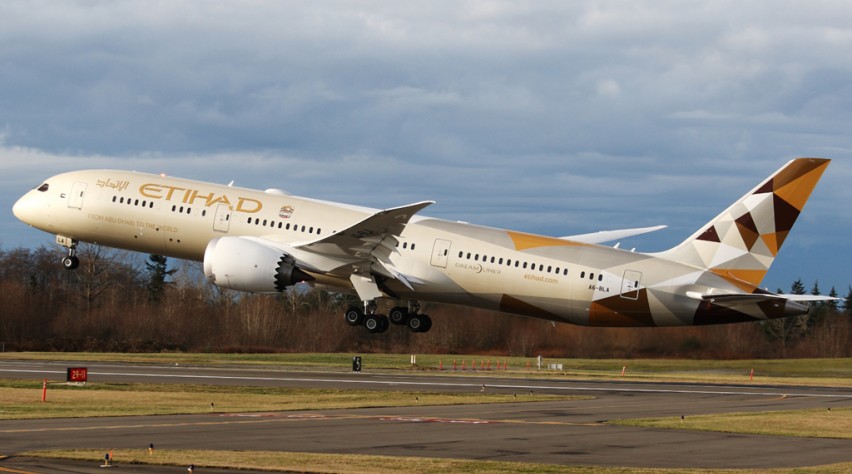 Etihad Airways Boeing 787-9 Dreamliner