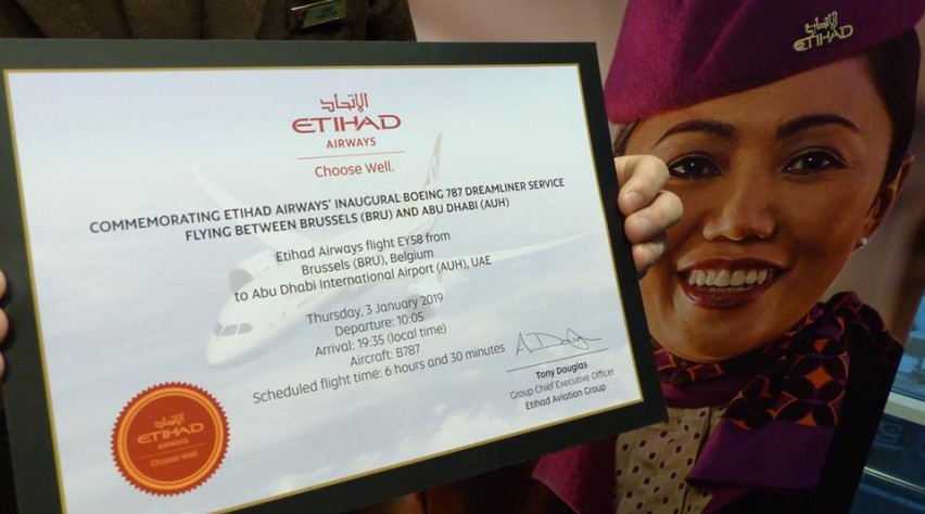 Etihad Airways Brussel