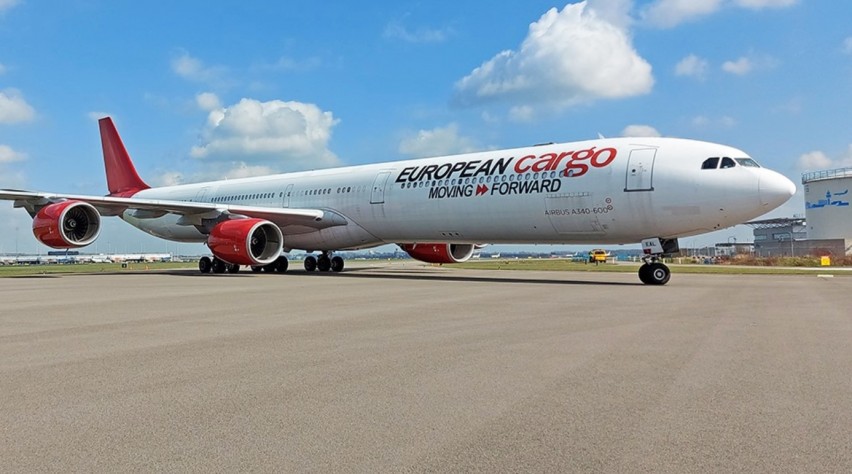 Foto (c) Schiphol European Cargo A340-600