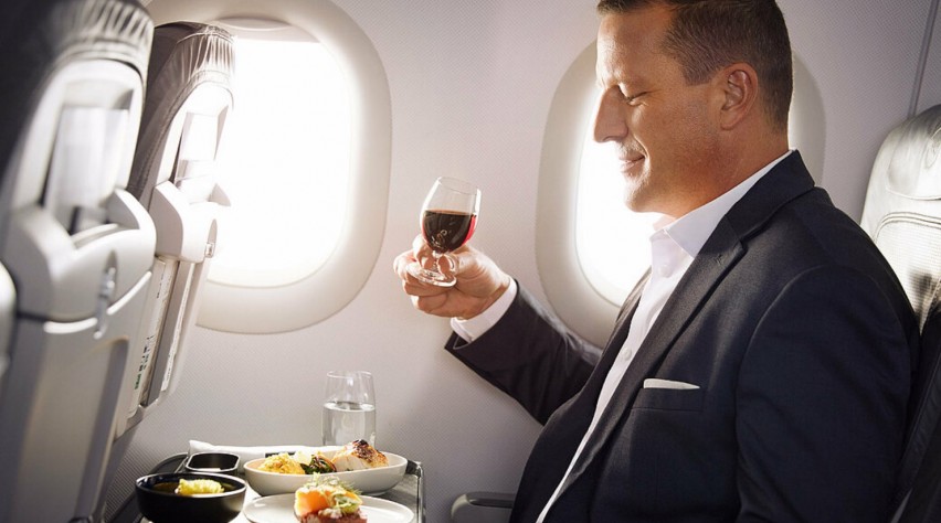 Foto (c) Lufthansa Europese Business Class Maaltijden